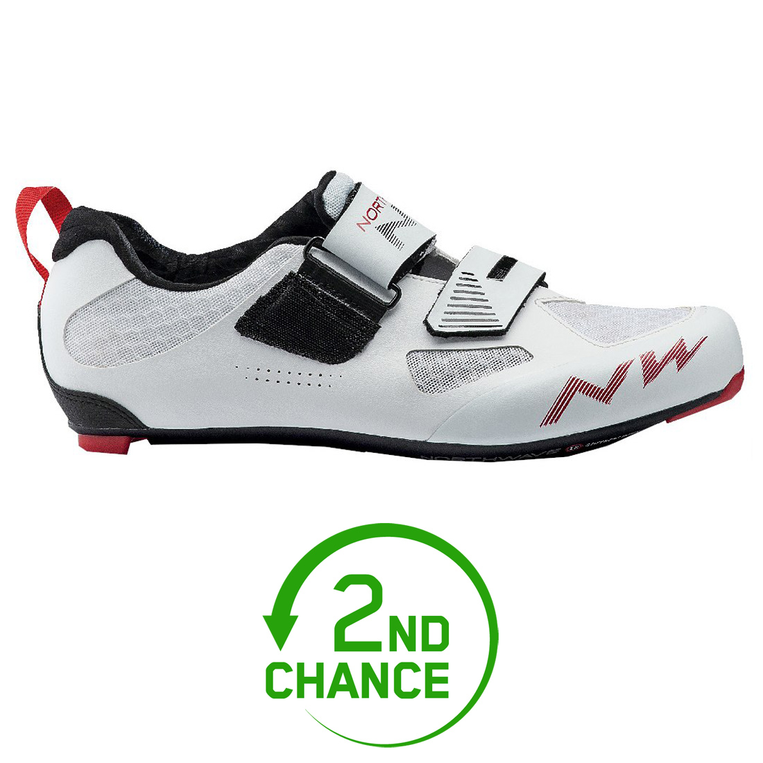 Picture of Northwave Tribute 2 Carbon Triathlon Shoes Men - white 50 - 2nd Choice