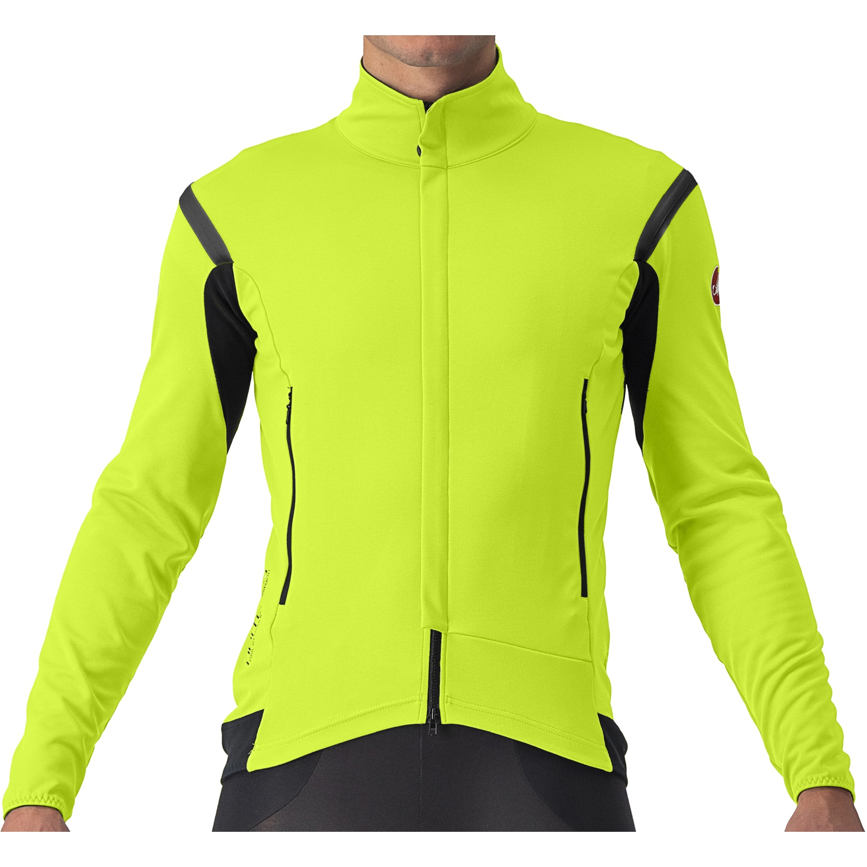 Picture of Castelli Perfetto RoS 2 Jacket - electric lime/dark grey 383