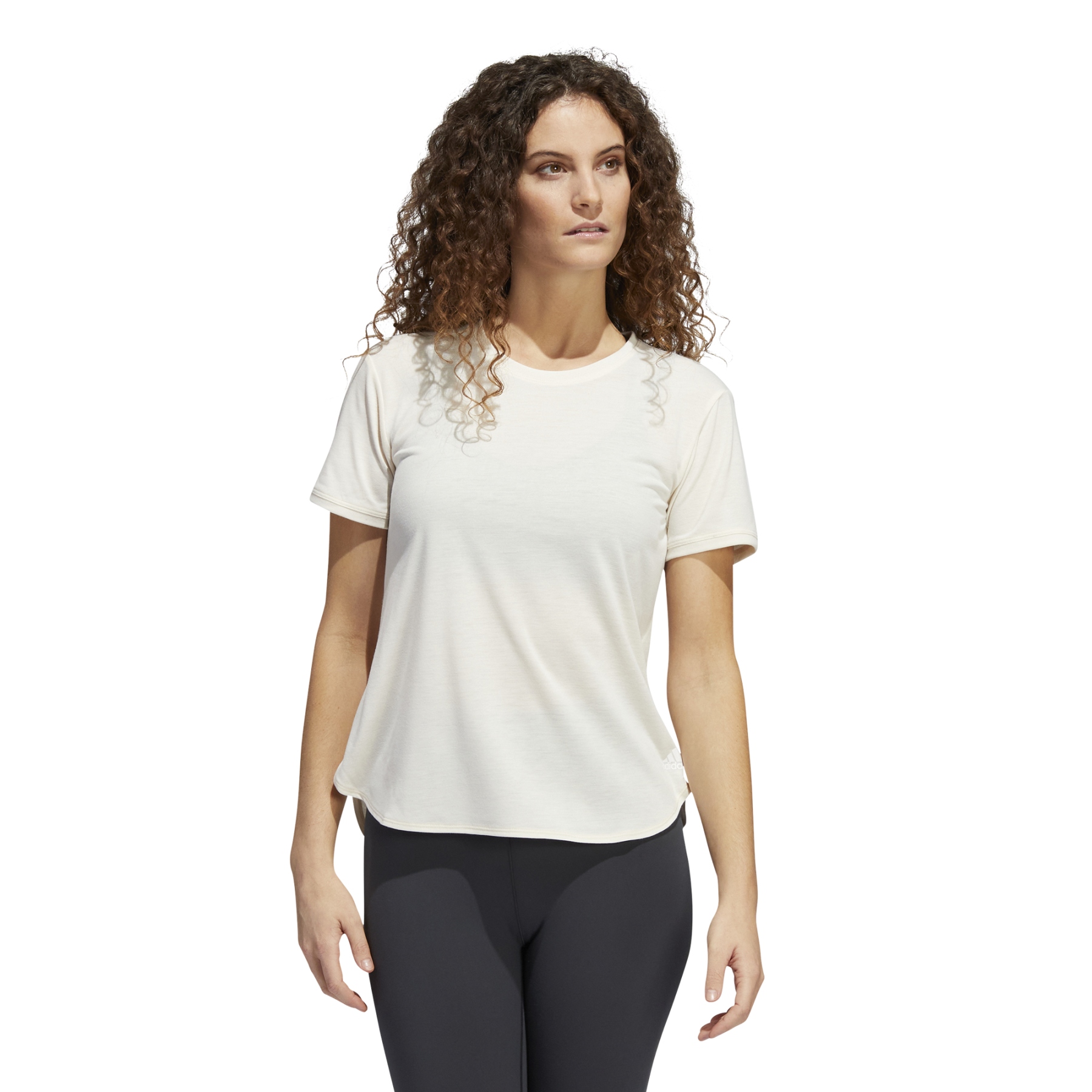 Produktbild von adidas Frauen Go To Kurzarmshirt 2.0 - wonder white/weiss HD9563