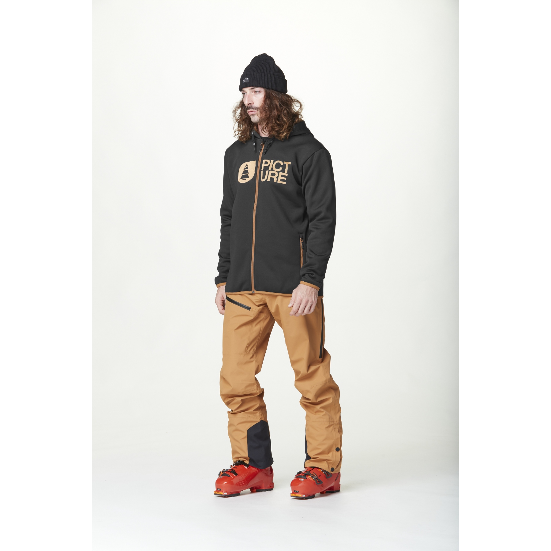 Picture Park Zip Tech Hoodie Men - Black | BIKE24 Picture Park Zip Tech Hoodie Men - Black | BIKE24