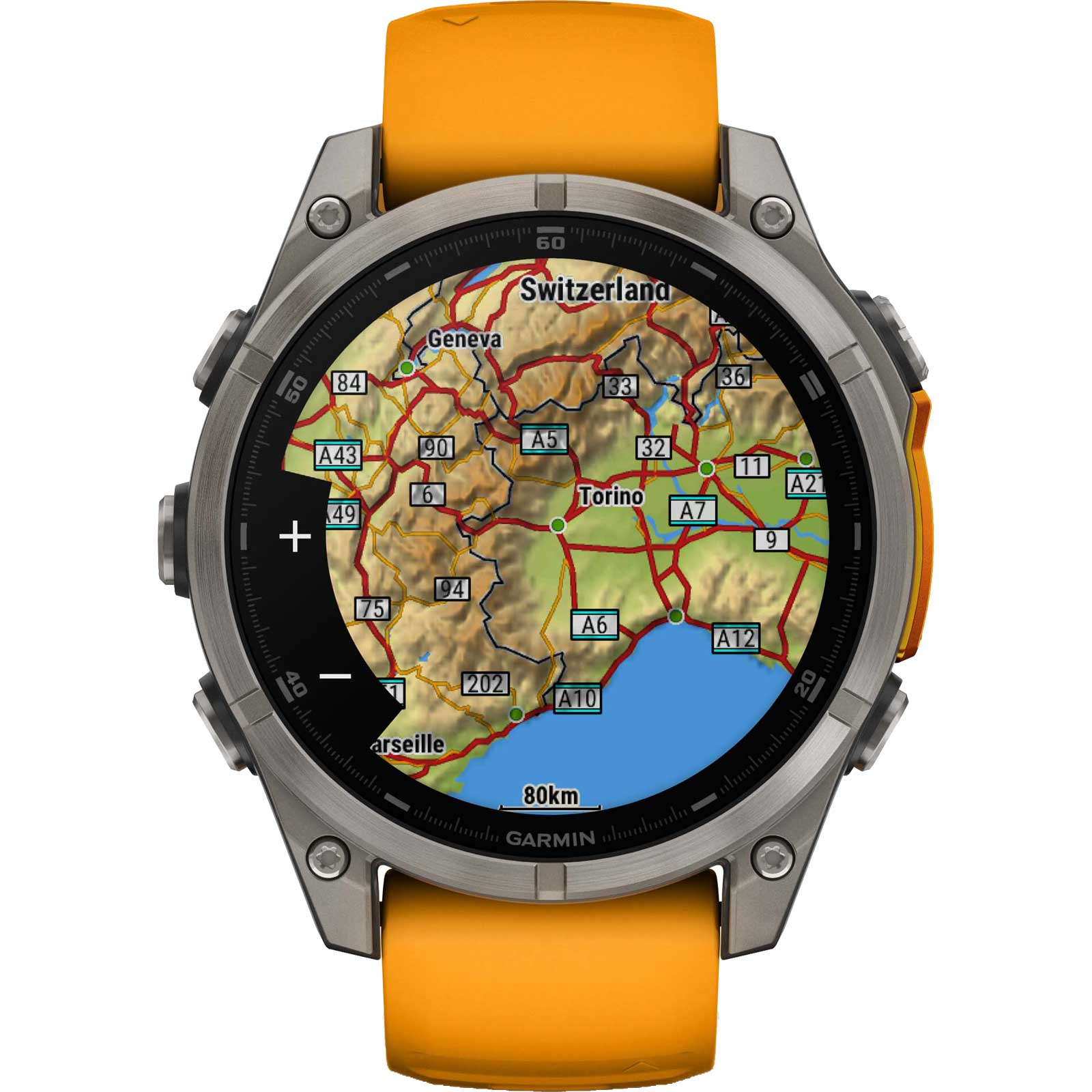 Garmin fenix 8 AMOLED Sapphire GPS Smartwatch - 47mm - Graphit