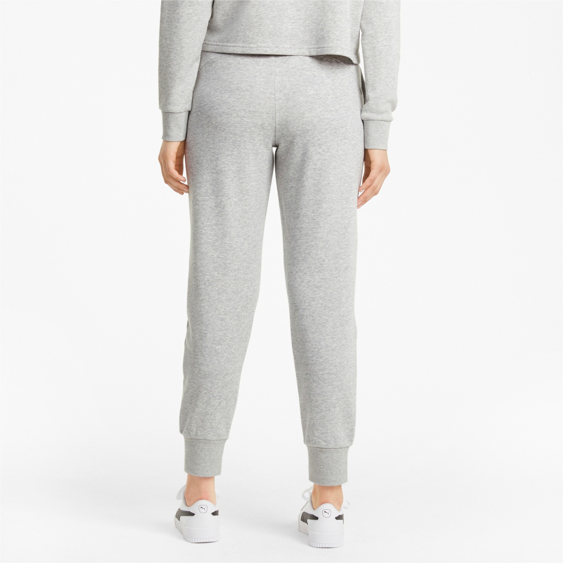 Puma Essential Sweatpants Women - Light Gray Heather | BIKE24