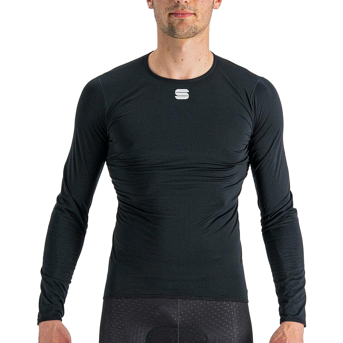 Produktbild von Sportful Midweight Layer Unterhemd Langarm Herren - 002 Schwarz