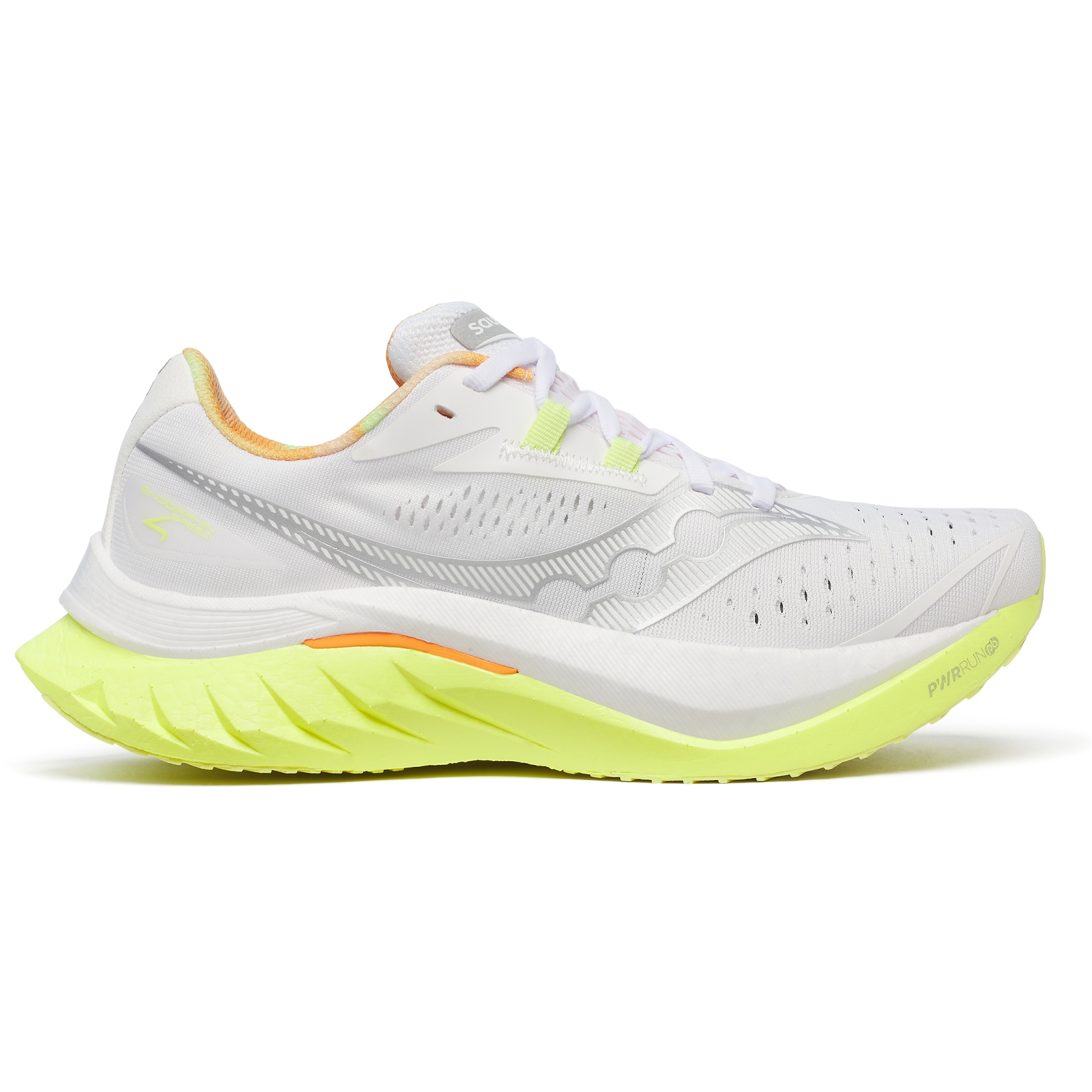 Picture of Saucony Endorphin Speed 4 Running Shoes Women - white/sunny