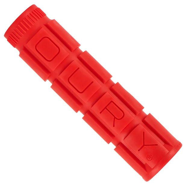 Productfoto van Oury V2 MTB Bar Grips - 135/33mm - candy red
