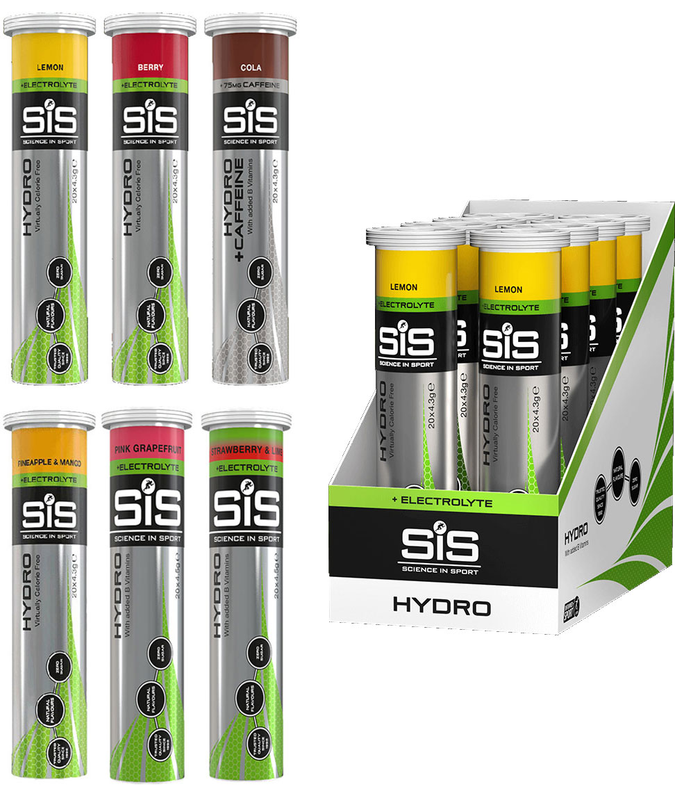 Productfoto van SiS GO Hydro Electrolyte Effervescent Tablets - 8x20 pcs.