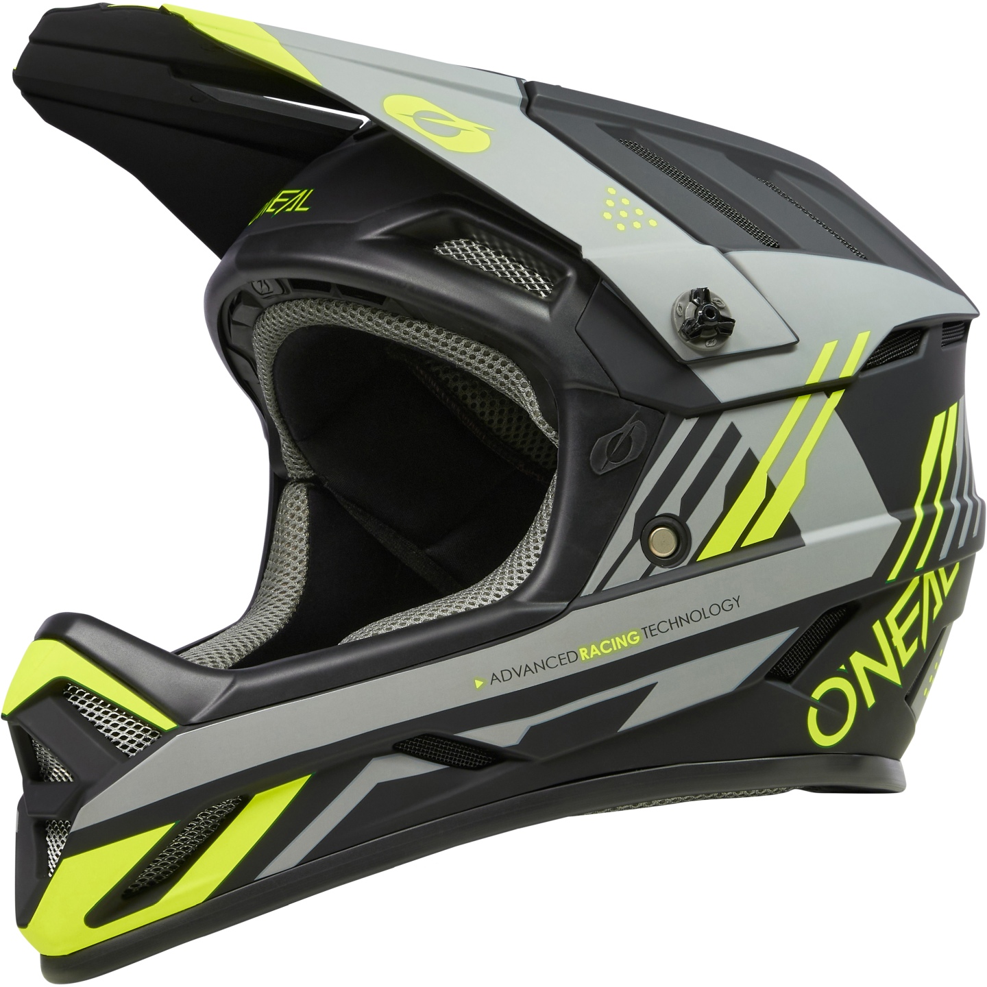 Image of O'Neal Backflip Helmet - STRIKE V.23 black/neon yellow
