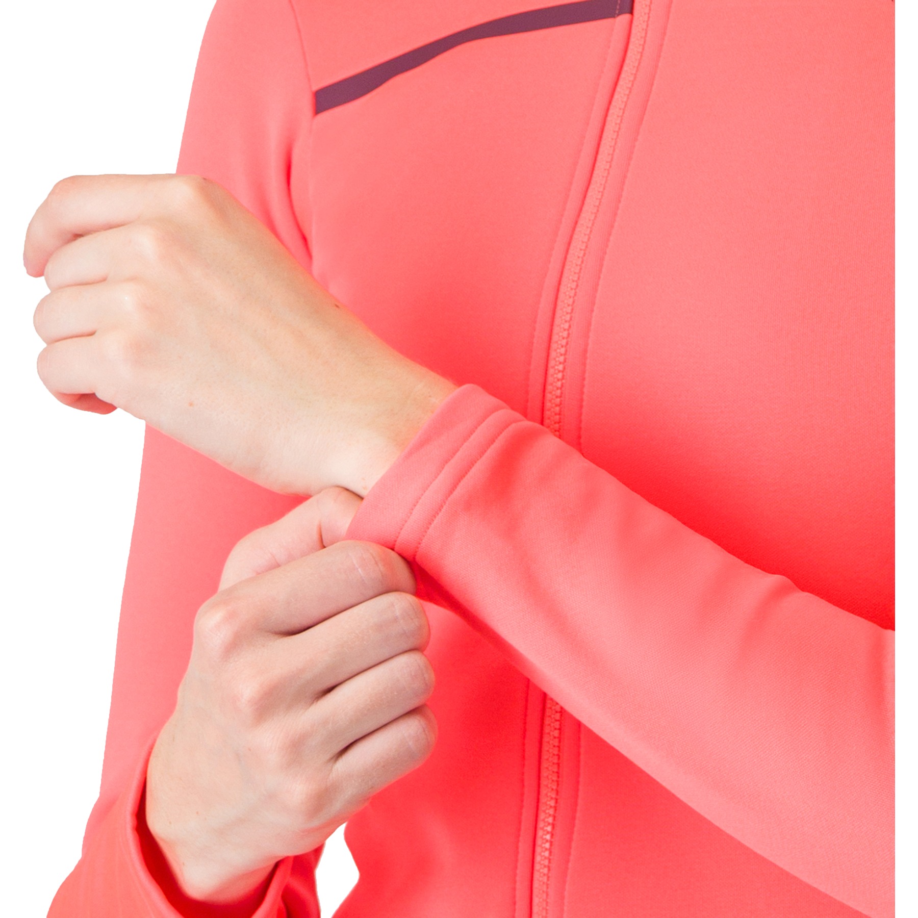 Castelli Sinergia 2 Full Zip Fietsshirt met Lange Mouwen Dames