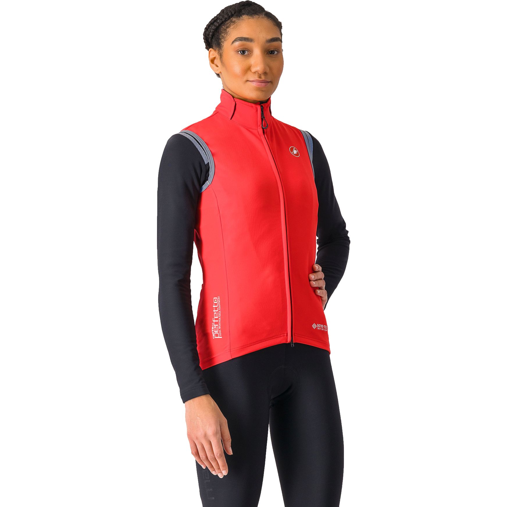 Productfoto van Castelli Perfetto RoS 2 Vest Dames - hibiscus 081