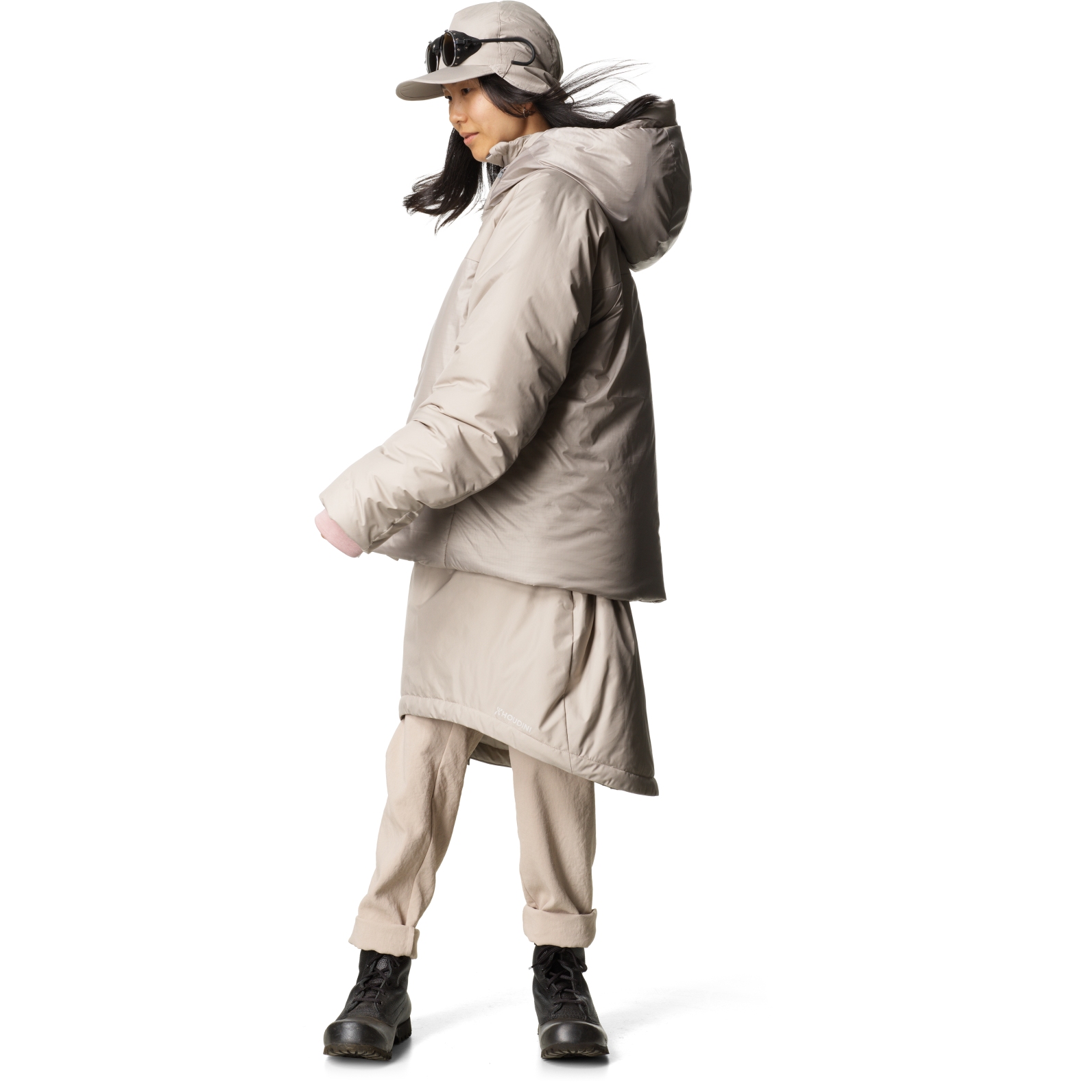 Houdini Double Dunfri Jacket Women - Sandstorm | BIKE24