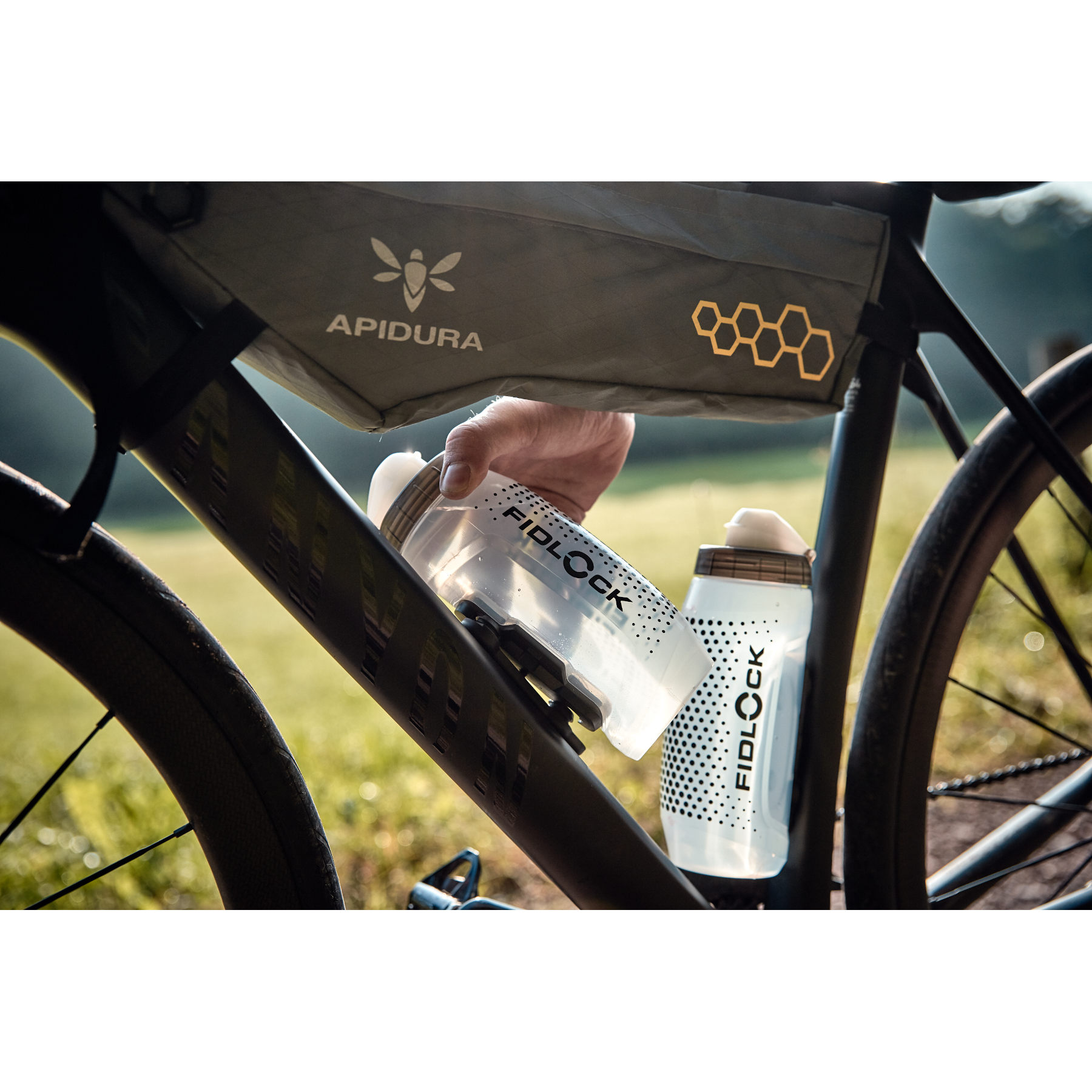 Fahrrad Trinkflasche mit Halter für Fahrrad, MTB, E Bike und Rennrad