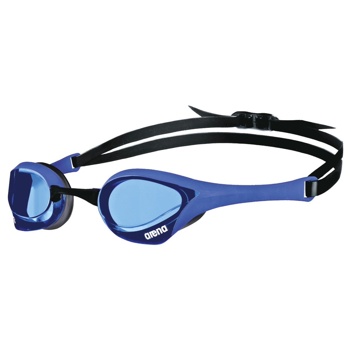 Picture of arena Cobra Ultra Swipe Swimming Goggles - Blue - Blue/Black
