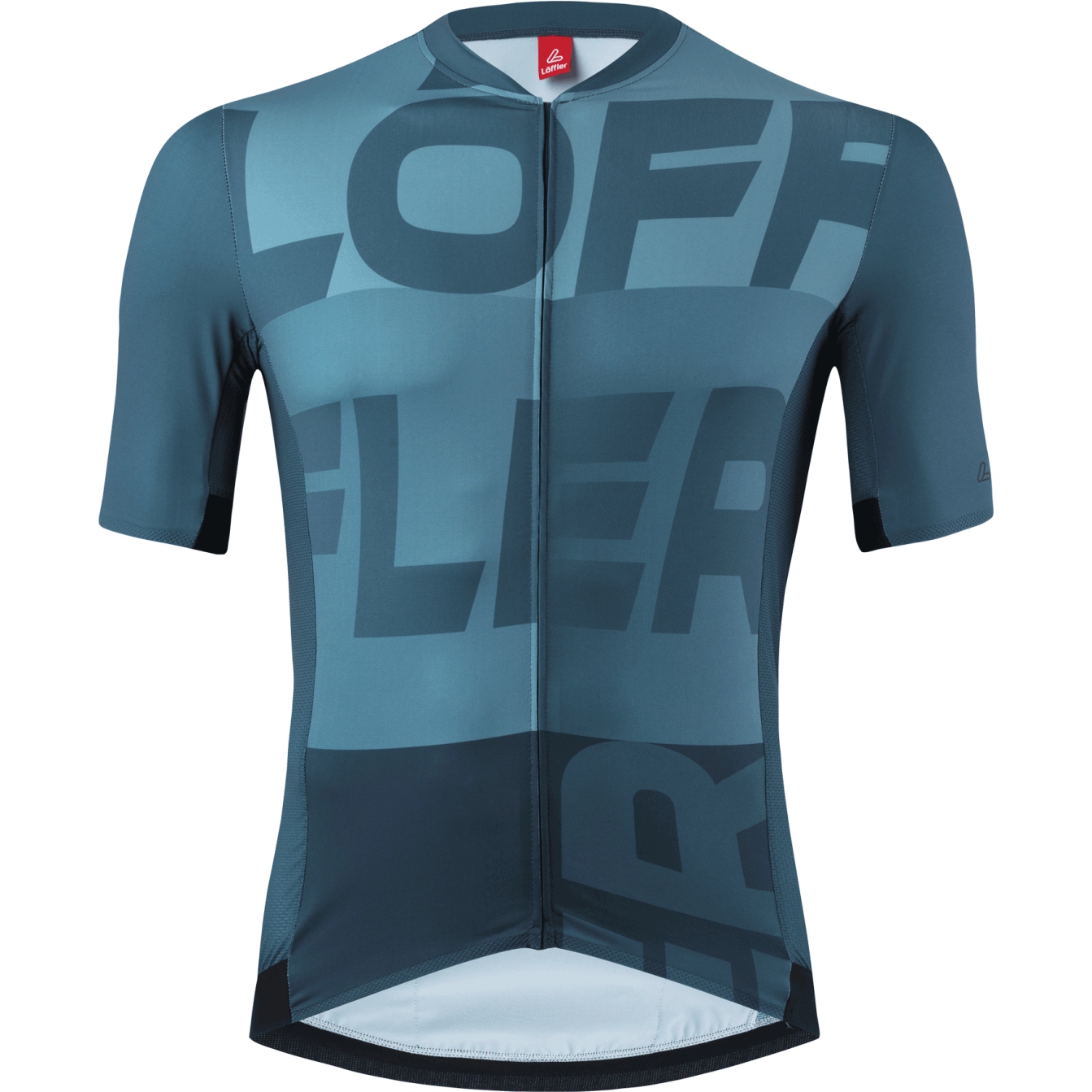 Picture of Löffler Signature Mid Full Zip Bike Jersey Men - dark petrol 984