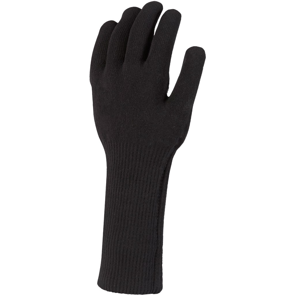 Productfoto van SealSkinz Skeyton Waterdichte Gebreide Handschoenen Voor Alle Weersomstandigheden Met Ultragrip - Zwart