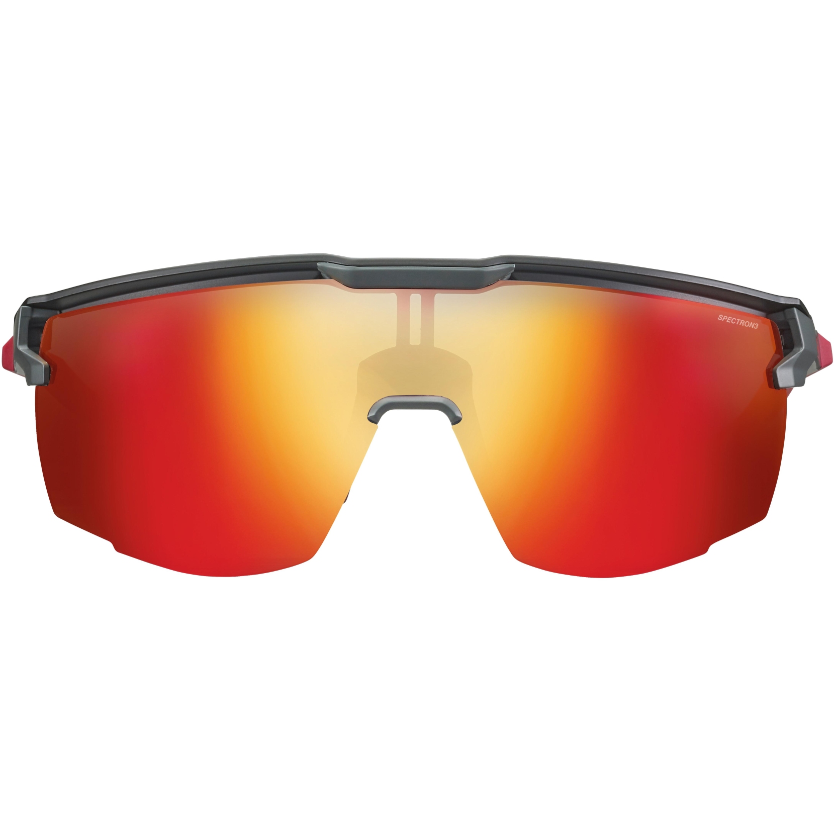 Julbo Ultimate Sunglasses - Black/Red - Multilayer Red Spectron 3