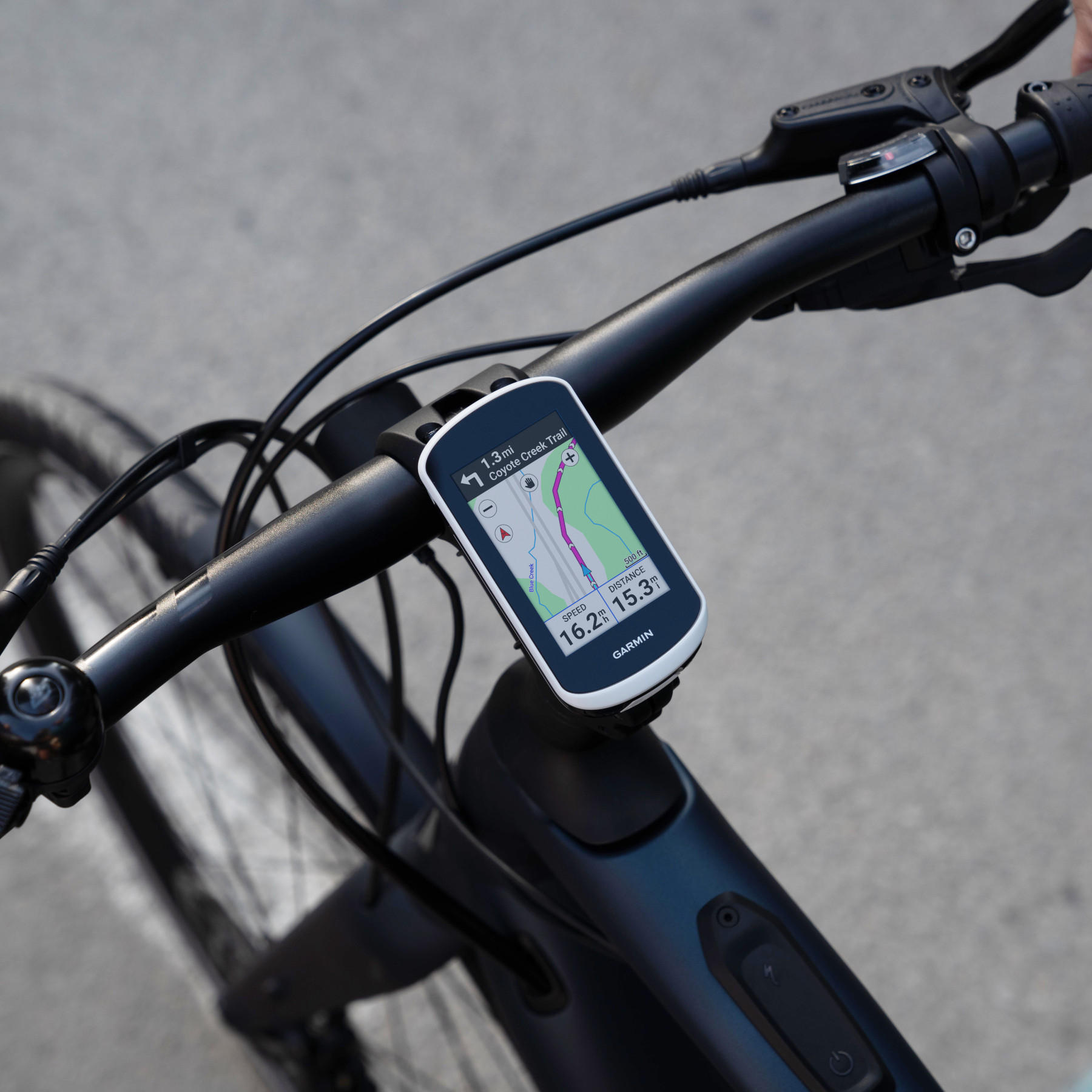 Garmin Edge Explore 2 Bike Computer Power Mount Bundle - GPS