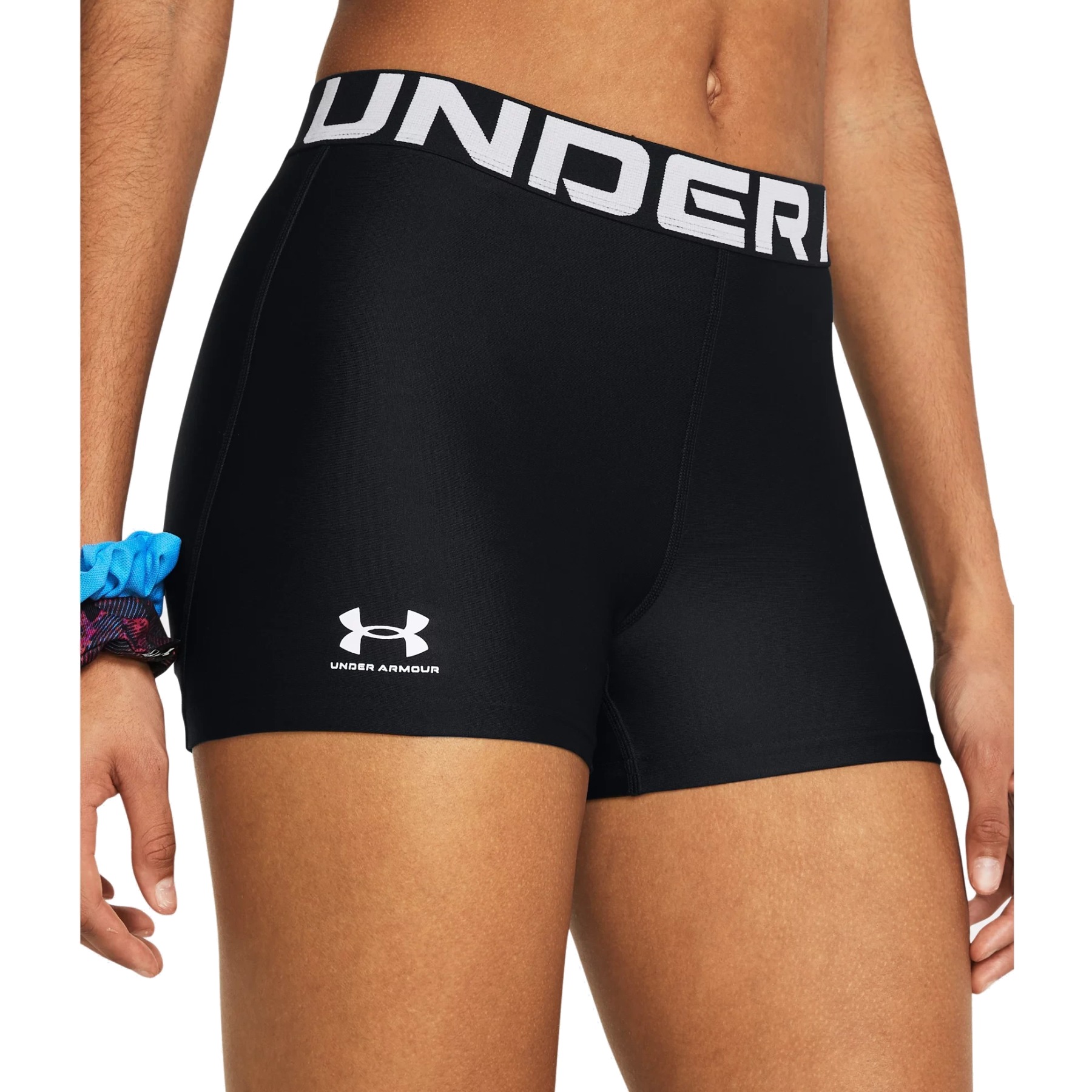 Under Armour HeatGear Shorty Women Black White BIKE24