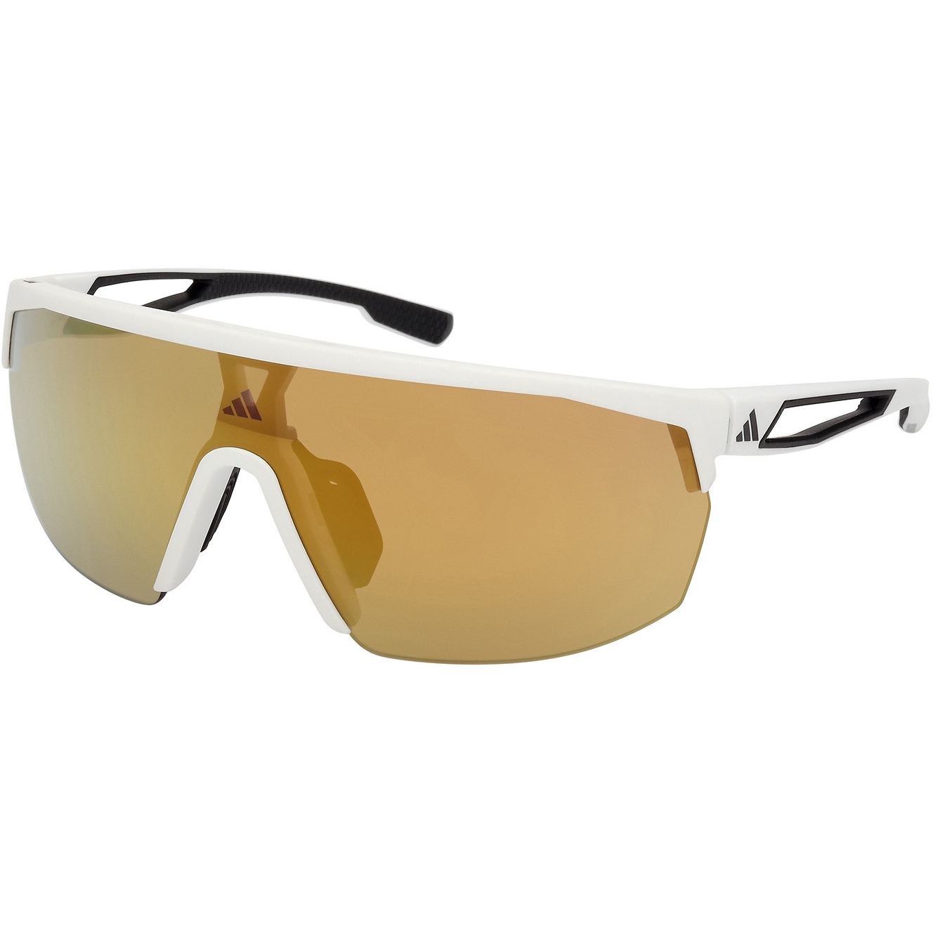 Picture of adidas SP0099 Sport Sunglasses - White / Mirror Brown