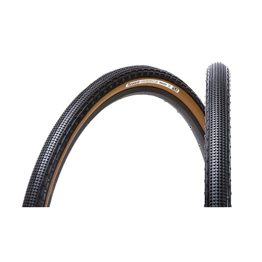 Picture of Panaracer Gravelking SK TLC Folding Tire - 48-584 - black / brown
