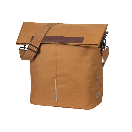 Picture of Basil City Bicycle Shopper / Rear Bike Bag - camel brown