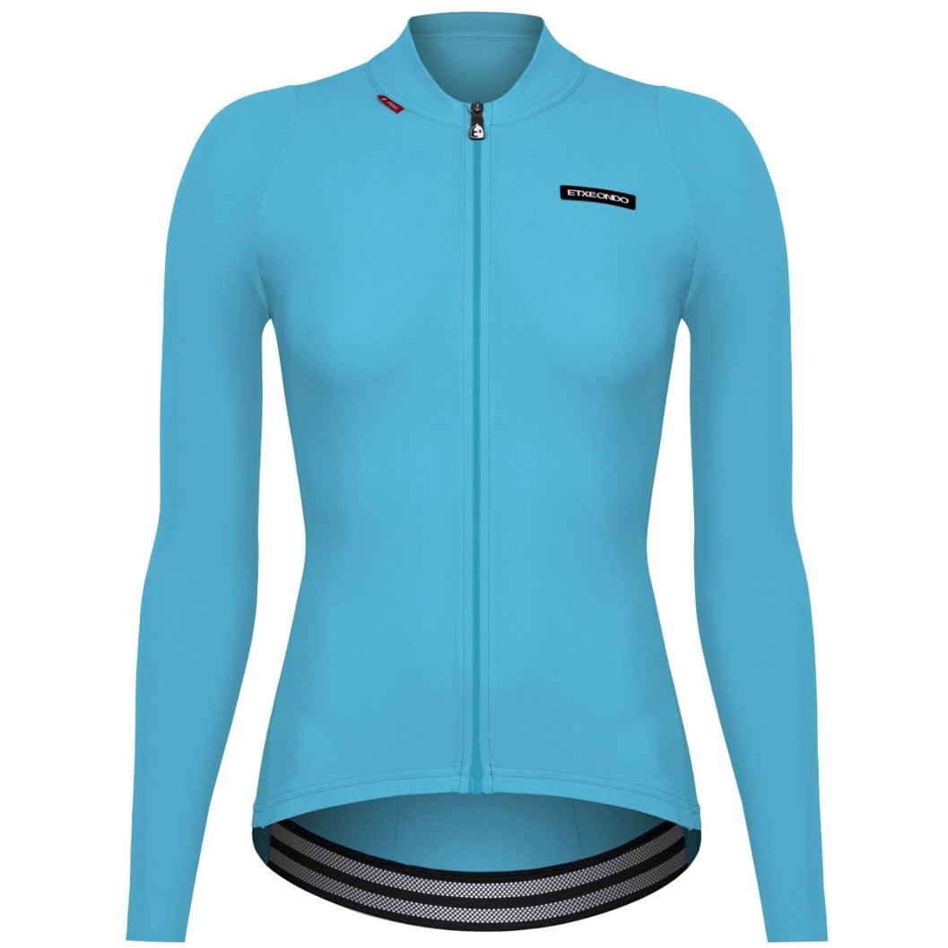 Bild von Etxeondo Alda Langarmtrikot Damen - Himmelblau