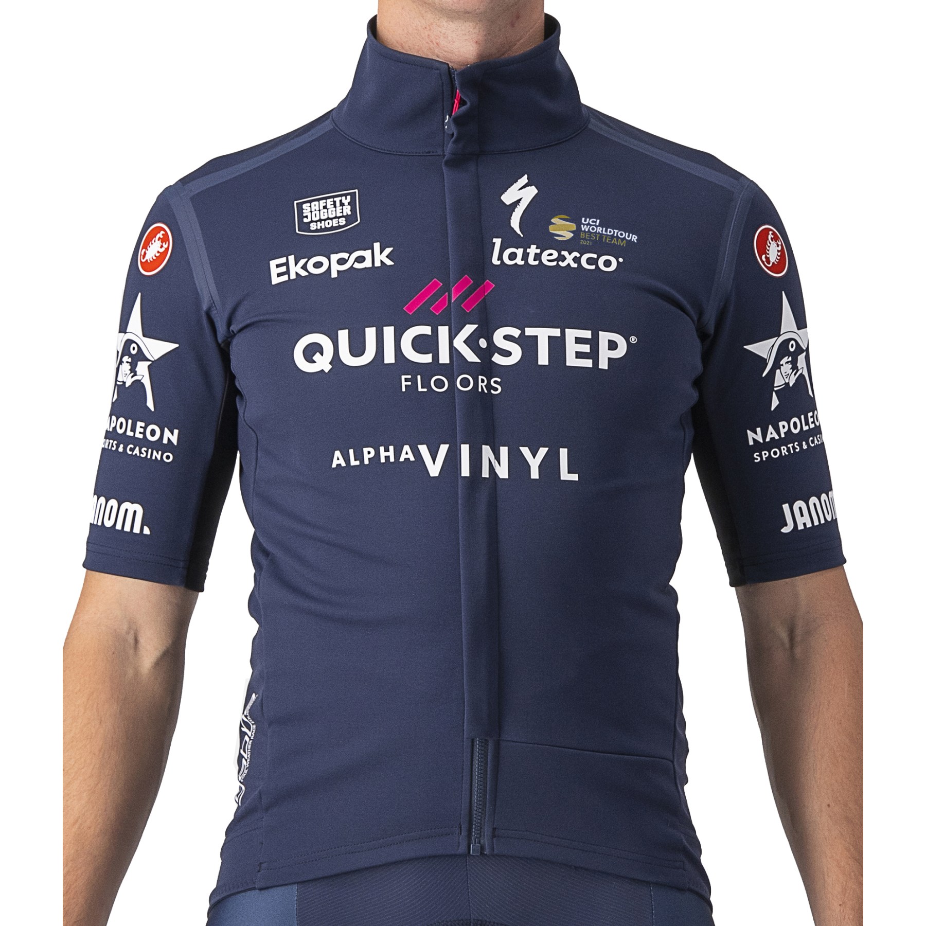Picture of Castelli Gabba RoS Jacket/Jersey Team Soudal Quick-Step - belgian blue