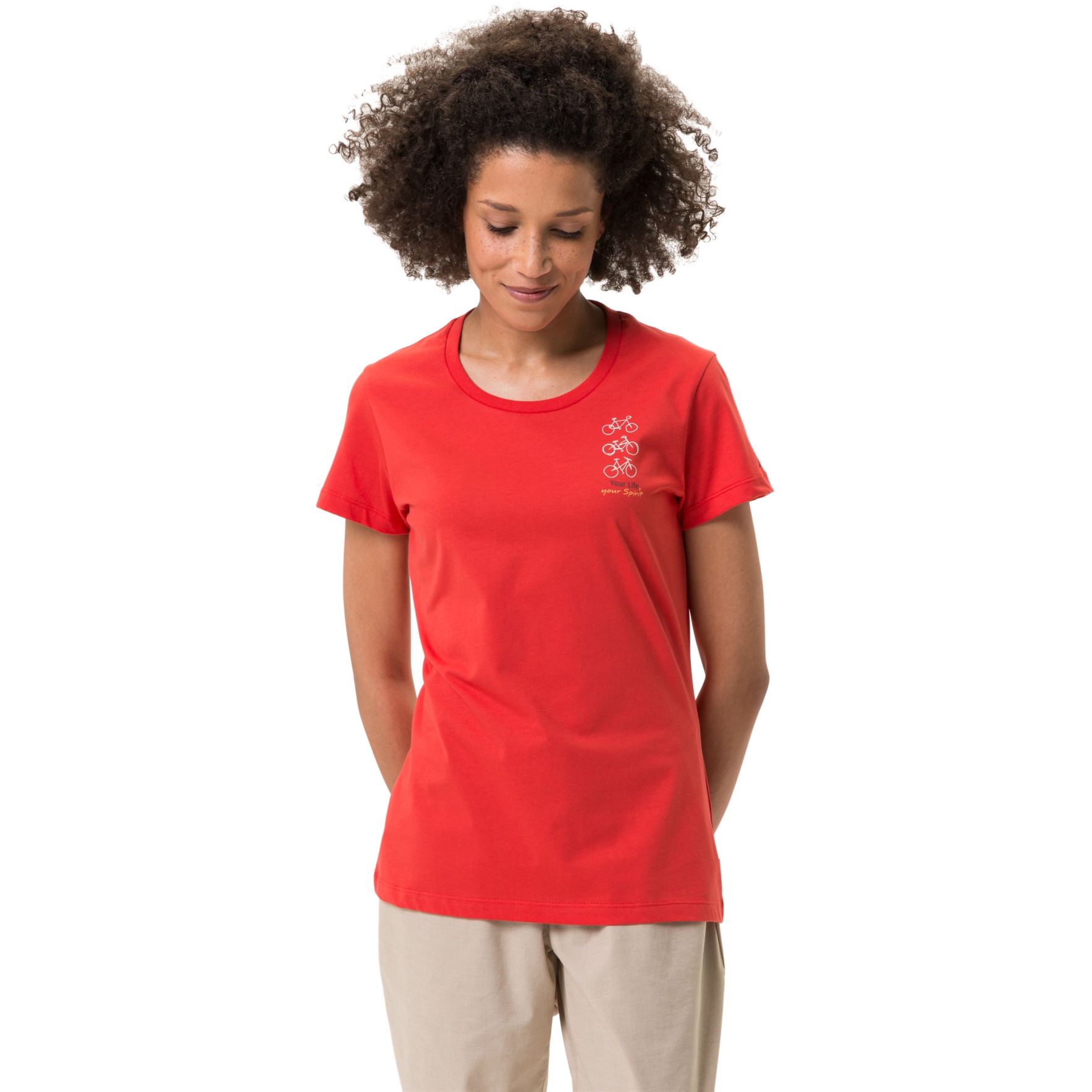 Produktbild von Vaude Spirit T-Shirt Damen - flame