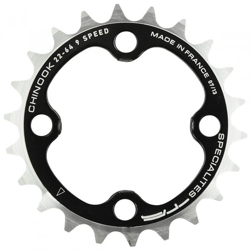 Productfoto van TA Specialites Chinook Chainring MTB 4-Arm 64mm 9-speed