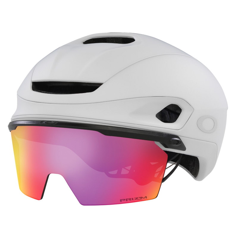 Image of Oakley ARO7 Road EU Helmet - Matte White/Prizm Road