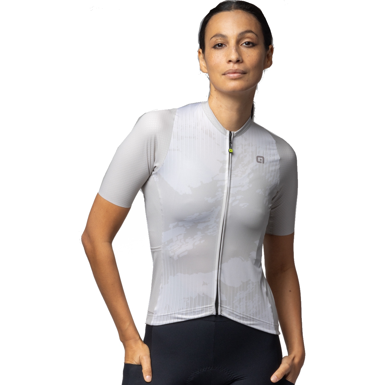 Picture of Alé OFF ROAD GRAVEL Krakatoa Short Sleeve Jersey Women - beige