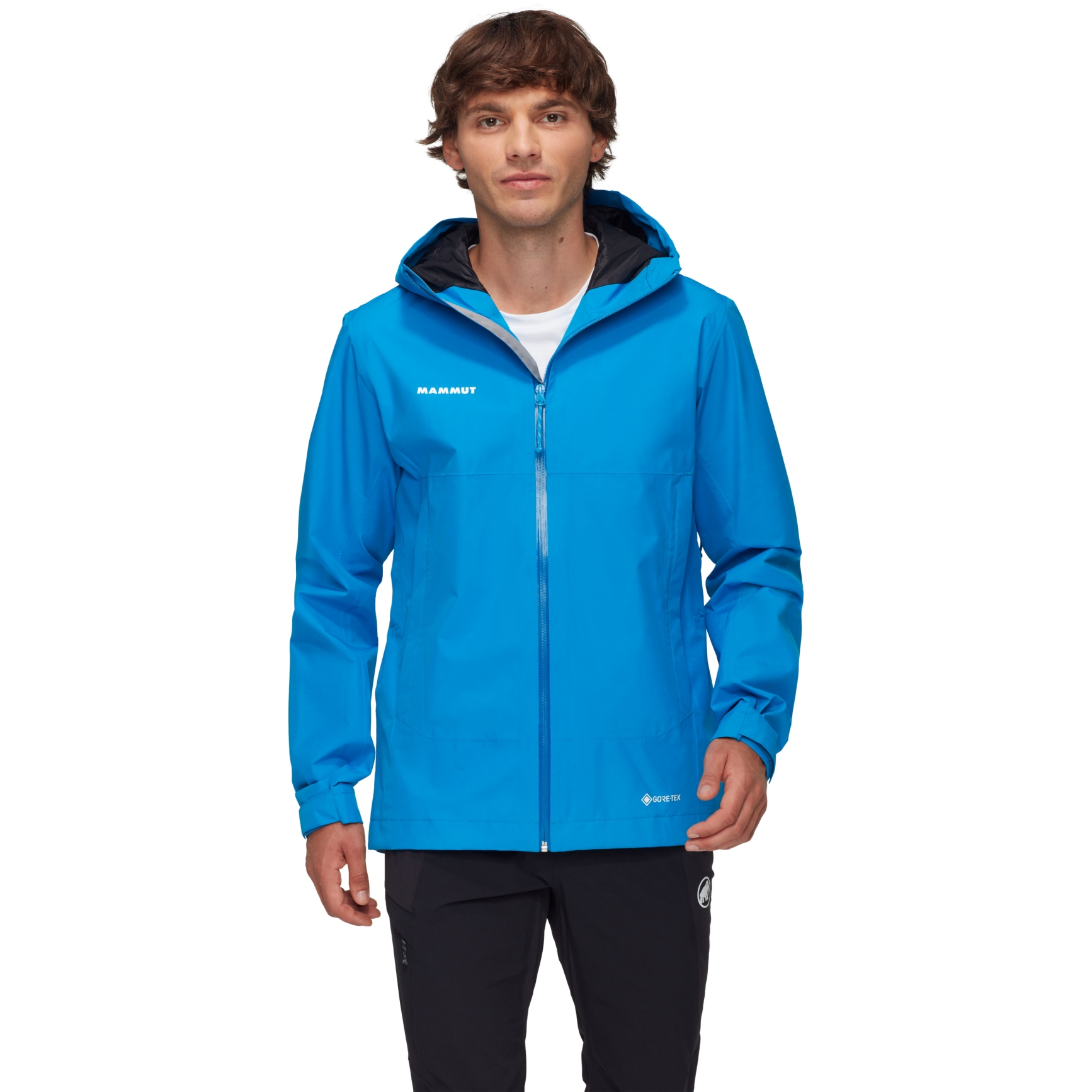 Picture of Mammut Treeline Hardshell Hooded Jacket Men - glacier blue