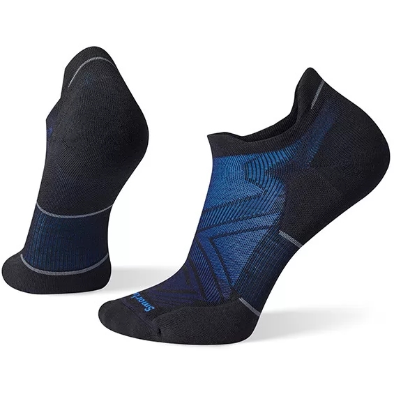 Image of SmartWool Run Targeted Cushion Low Ankle Socks - 001 black