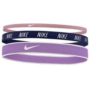 Picture of Nike Mixed Width Headbands - 3 Pack - red stardust/purple ink/white 645