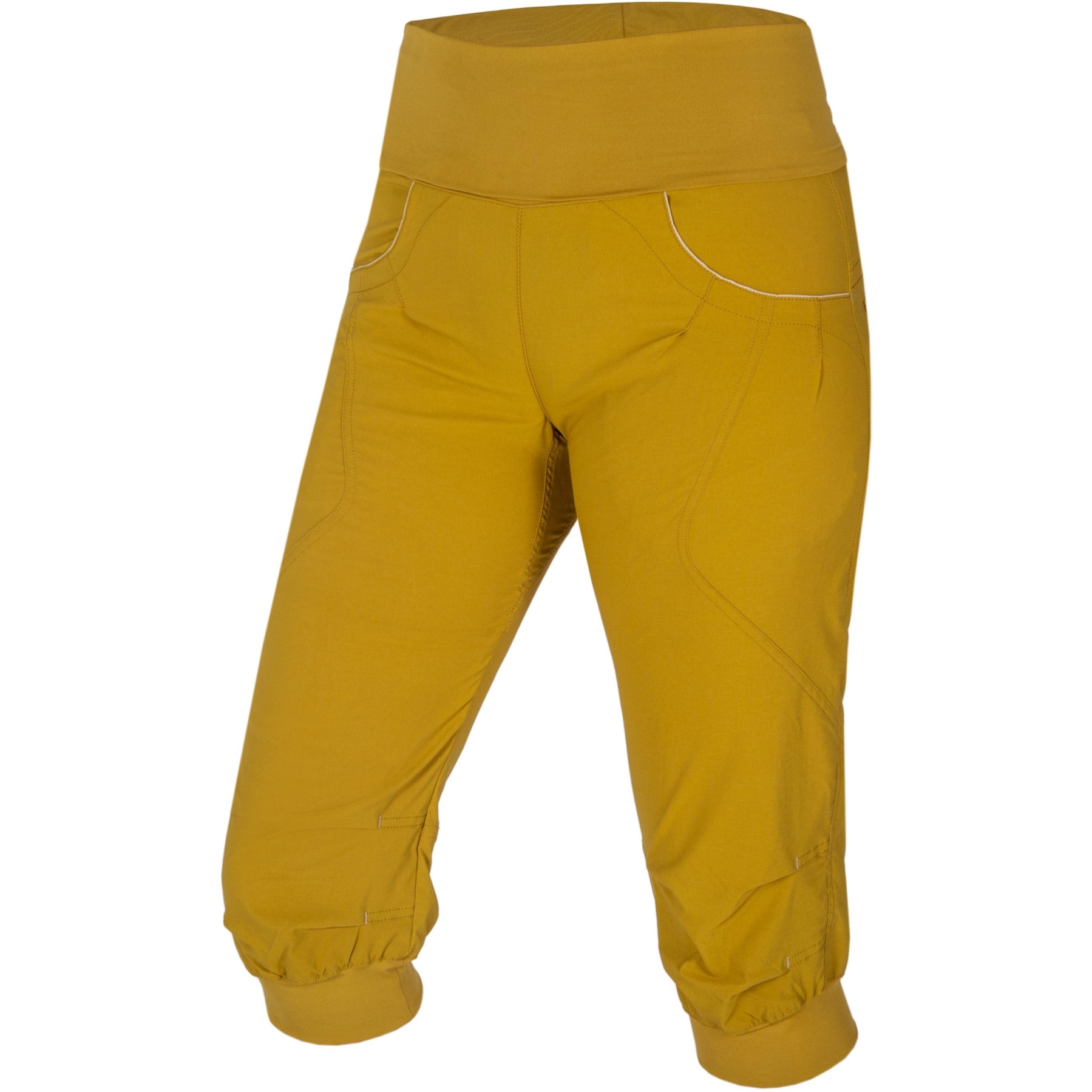 Женские шорты Ocún Noya Shorts для скалолазания - желтый высушенный табак