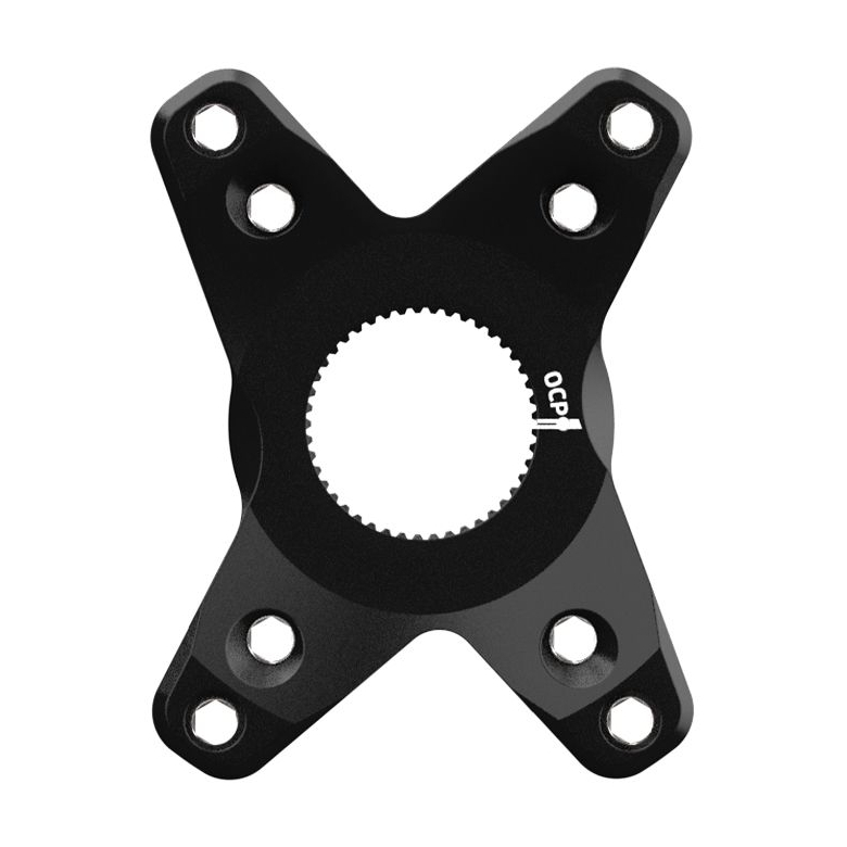 Гравийное крепление Rotor Spider Gravel - BCD110/80x4 | OCPmount - черный глянец