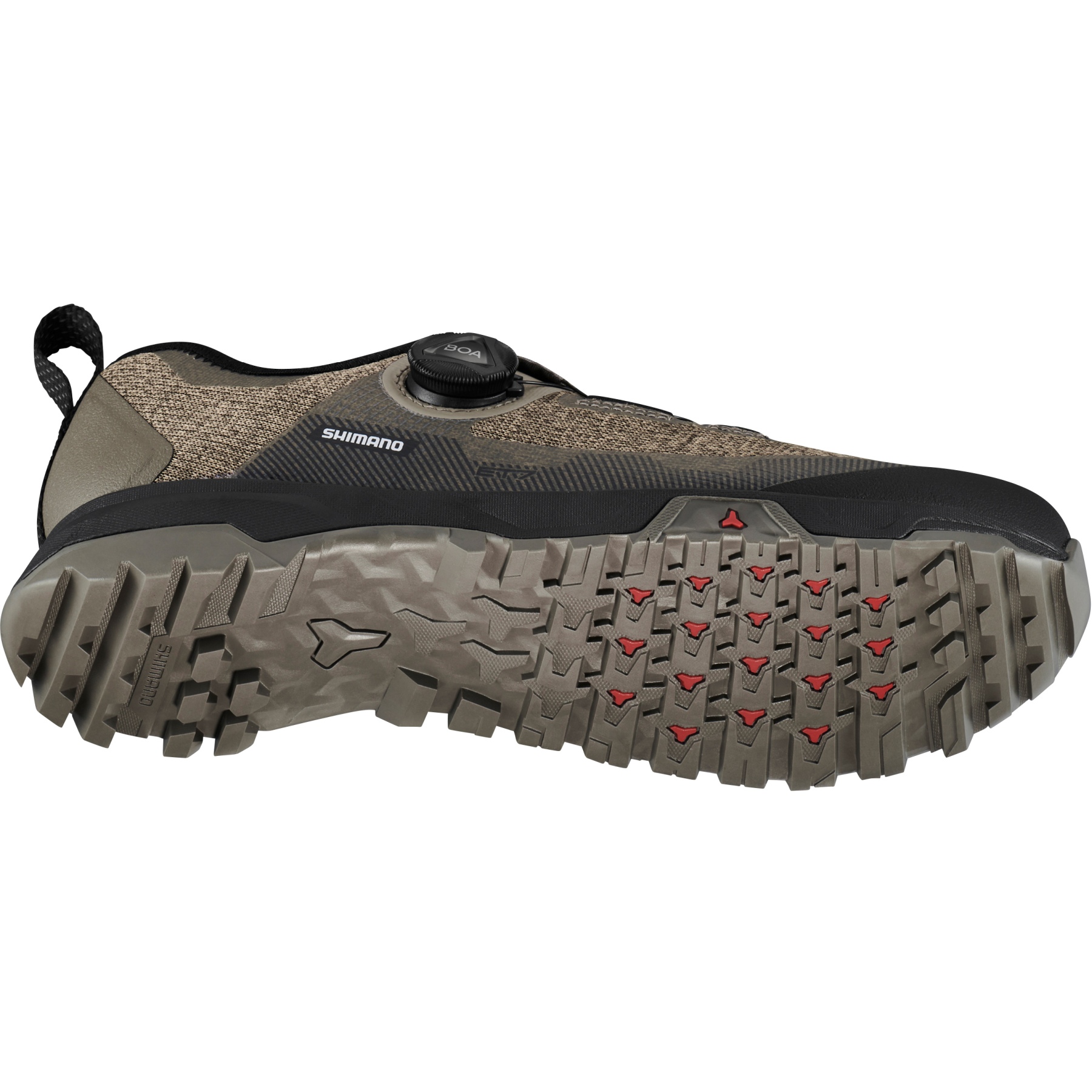 Chaussures Mtb Flat Sh-ET701 Femme Marron SHIMANO Chaussures Vélo