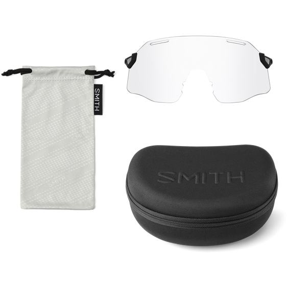 SMITH Vert Matte Meteorite Crystal NEW！！ Smith Vert PivLock ChromaPop Glasses - Matte Meteorite Crystal