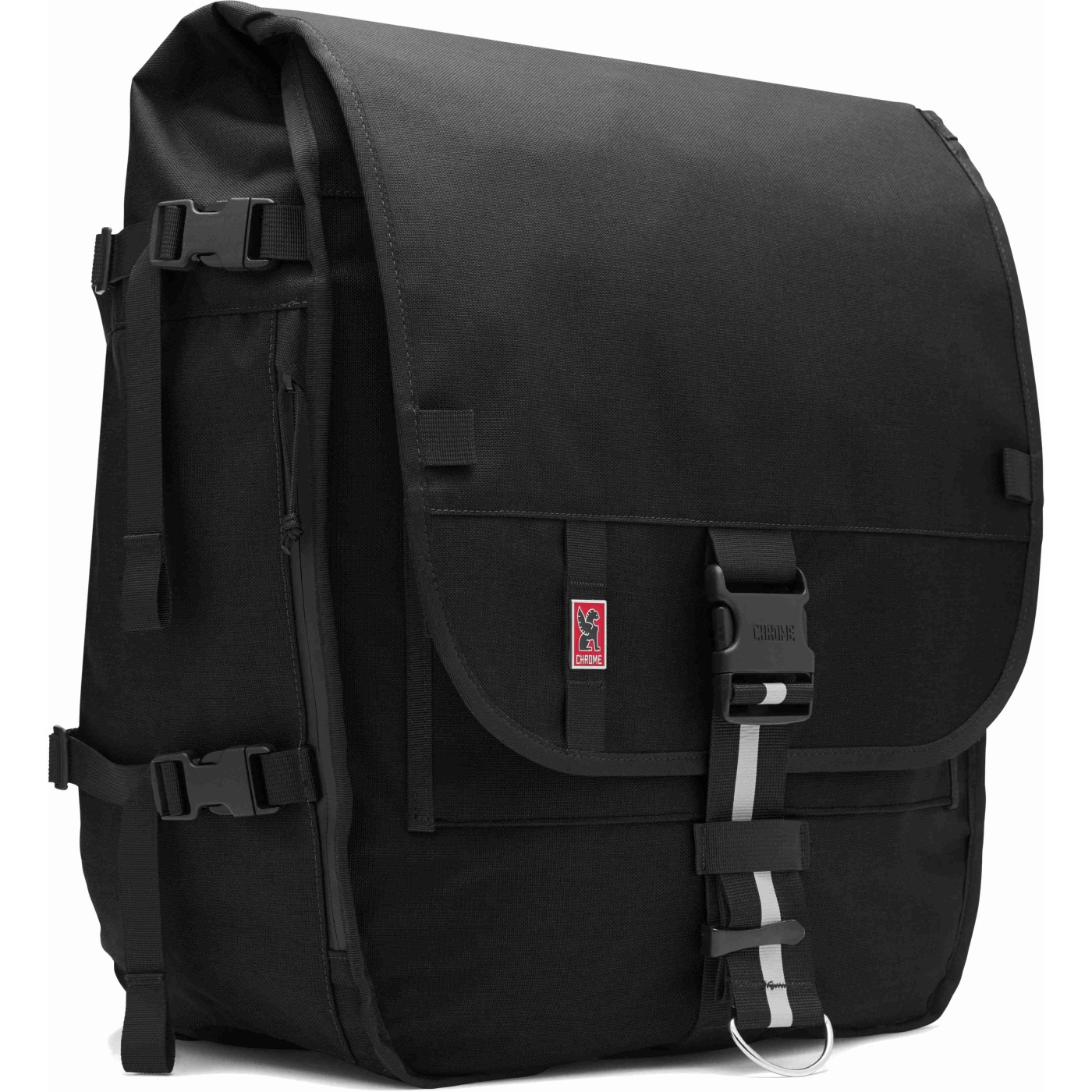 Picture of CHROME Warsaw 2.0 Messenger Backpack - 55L - Black