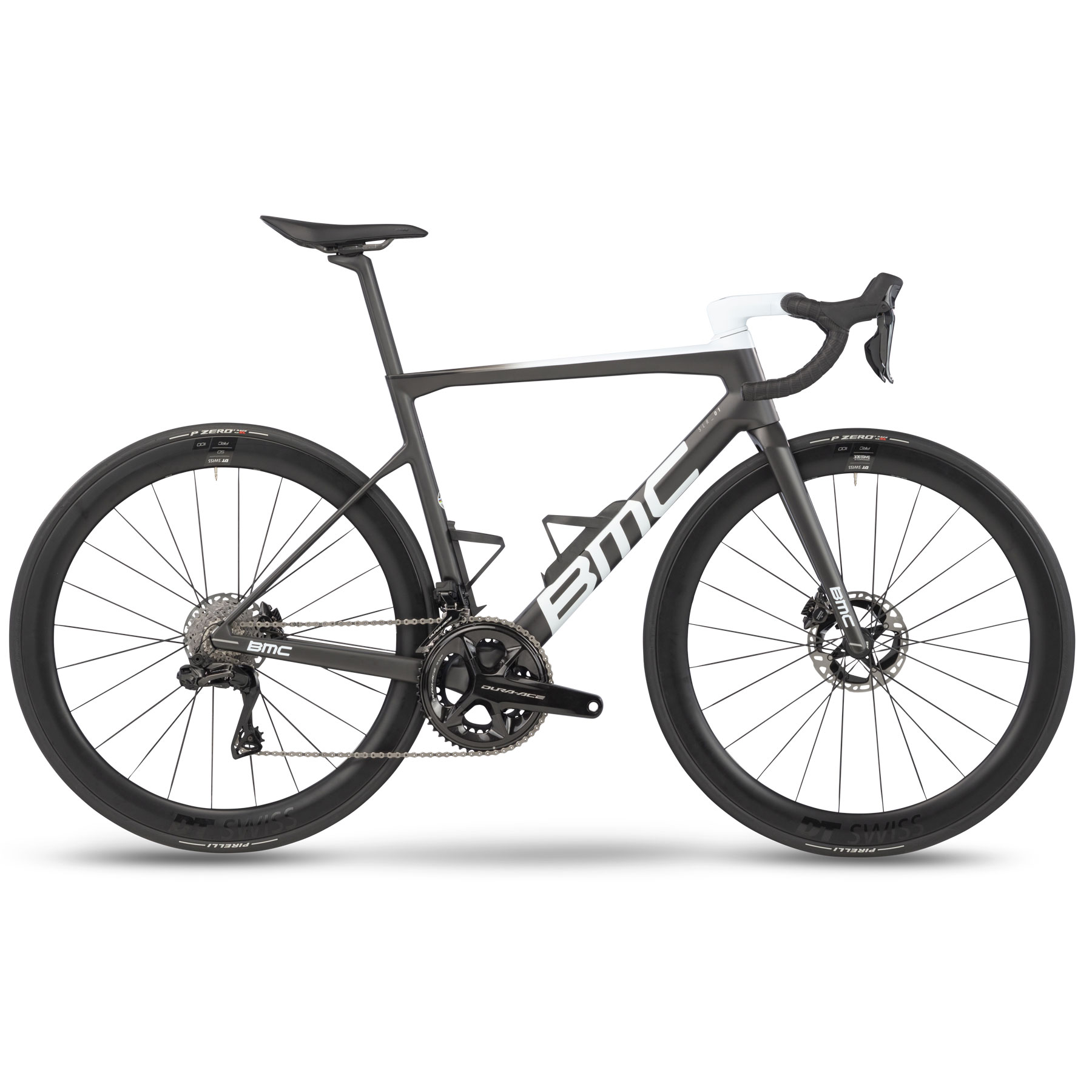 Picture of BMC TEAMMACHINE SLR01 TWO - Carbon Roadbike - 2023 - carbon / white