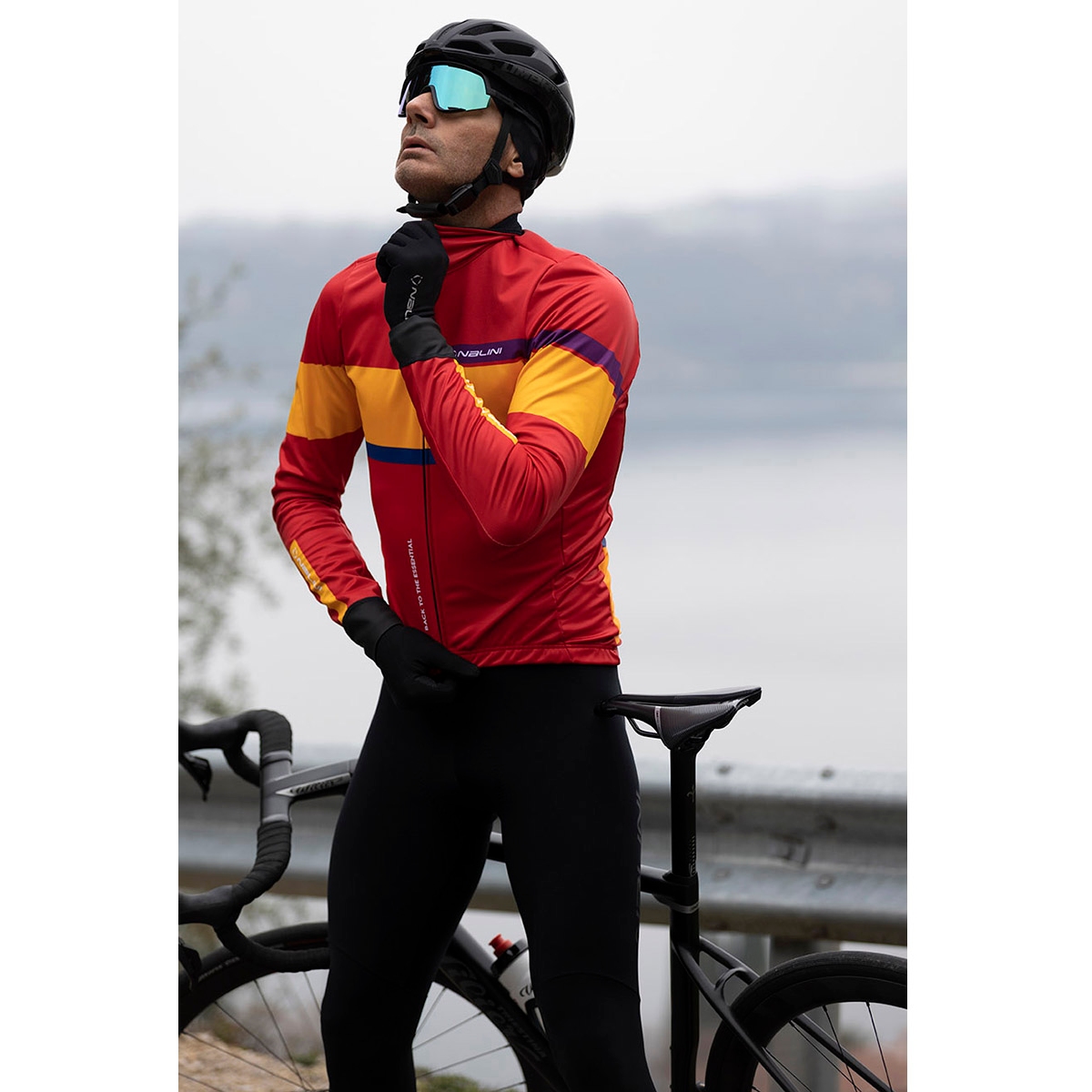 Nalini Chaleco Ciclismo Hombre - Warm - negro 4000