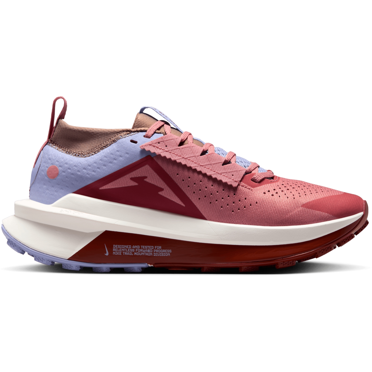 Nike Zegama 2 Trail Running Shoes Women - red stardust/mars stone