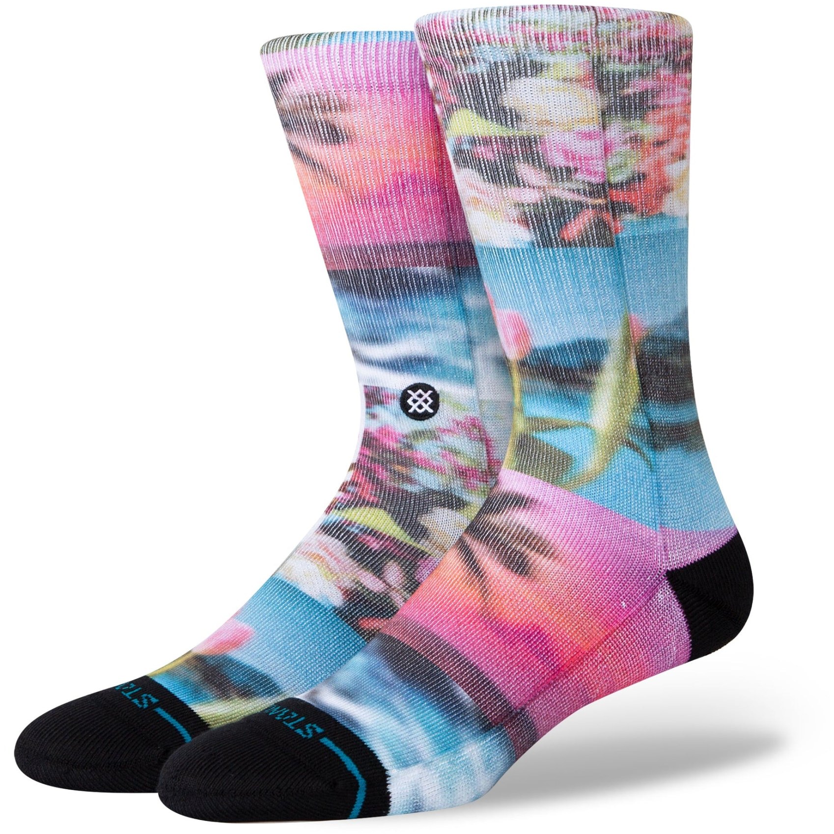 Picture of Stance Take A Picture Crew Socks Unisex - floral