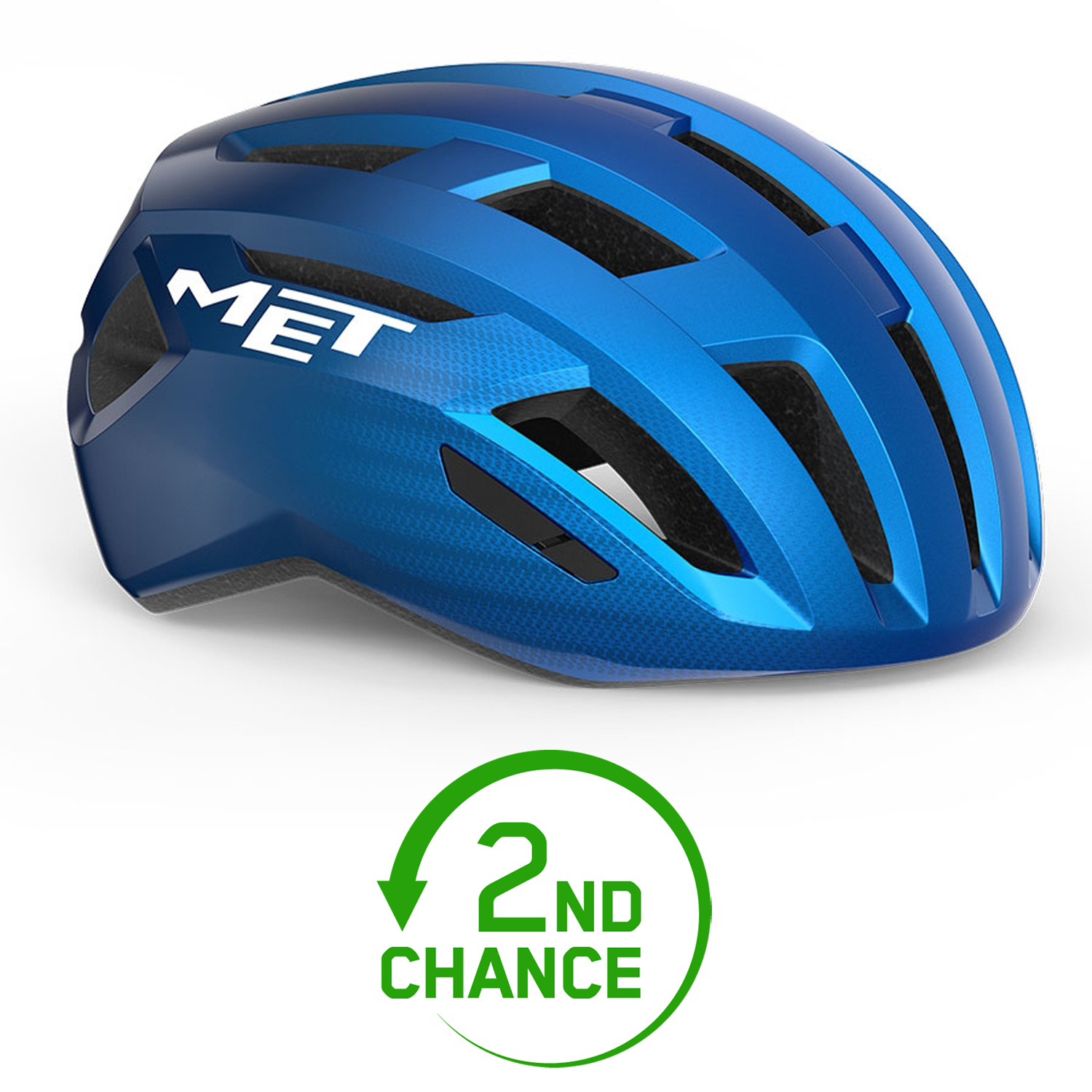 Produktbild von MET Vinci MIPS Helm - Blue Metallic/Glossy - B-Ware