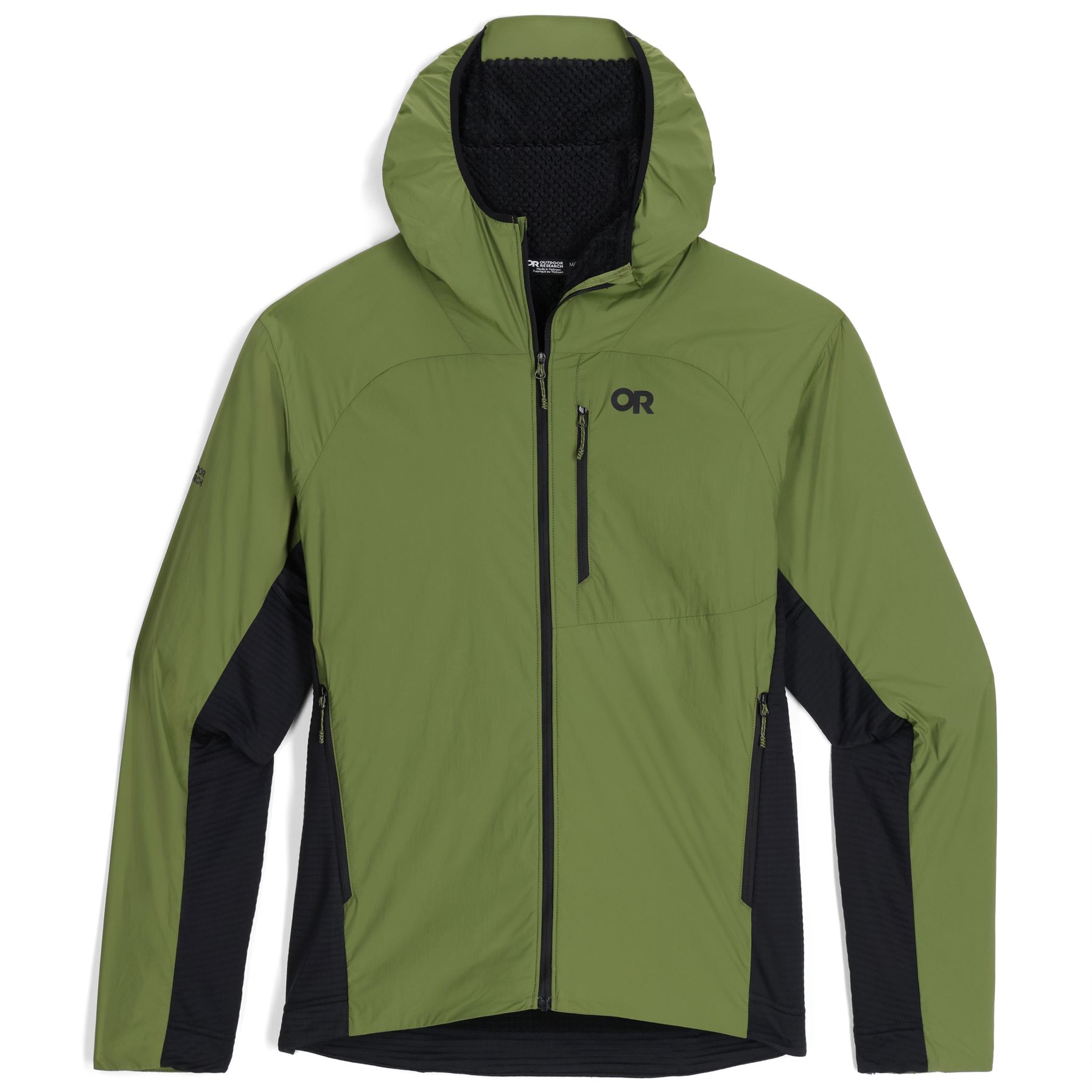 Produktbild von Outdoor Research Deviator Kapuzenjacke Herren - willow/black