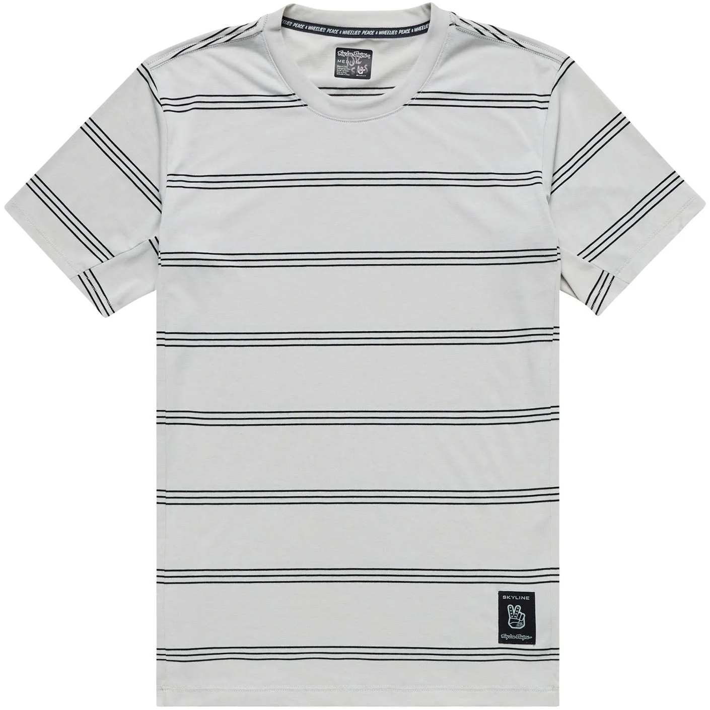 korte mouwen | voorvak | Hawaïprint | blanco casual, zwart, 3XL
