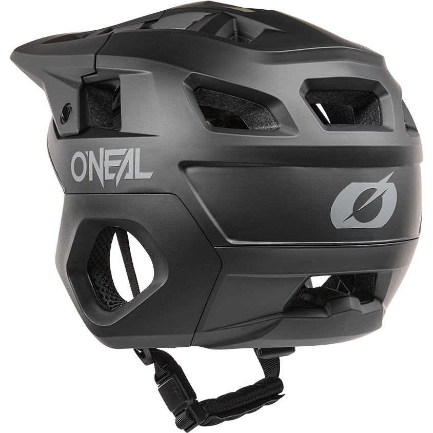 O'NEAL Trapper Helm Schwarz XL/XXL (60-62 Cm) | Leichter Motorradhelm Mit Belüftung | Fidlock Magnetverschluss