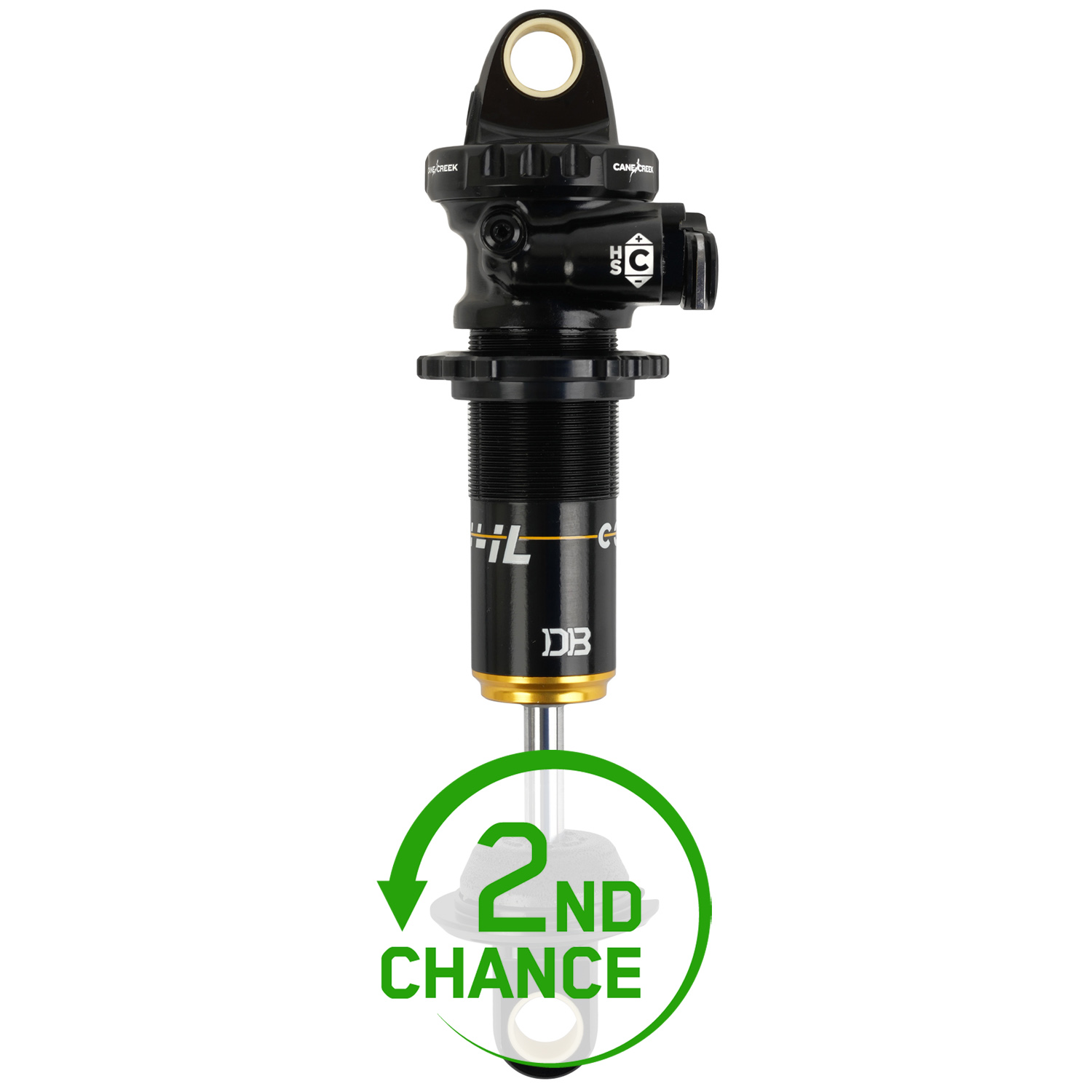 Cane Creek Coil IL Next Gen Rear Shock - 210 x 50mm Black