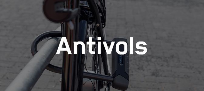 Les produits de la marque Abus - antivols et casques de vélo