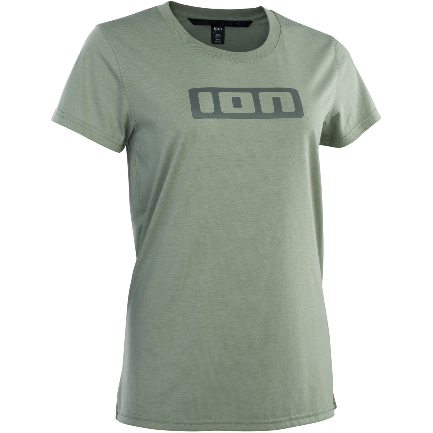 Picture of ION Bike Tee Short Sleeve Logo DR Women - Sea Grass