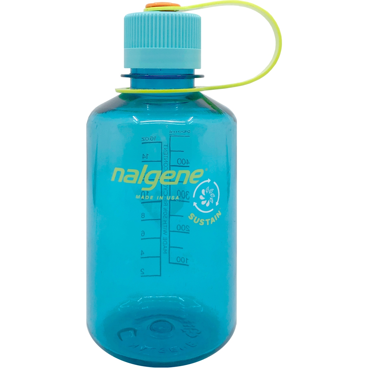 Productfoto van Nalgene Narrow Mouth Sustain Drinkfles 0,5l - cerulean